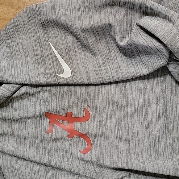 Women's Nike Alabama Crimson Tide Pacer Performance Pullover, Gray, Medium, EUC - Picture 7 of 8